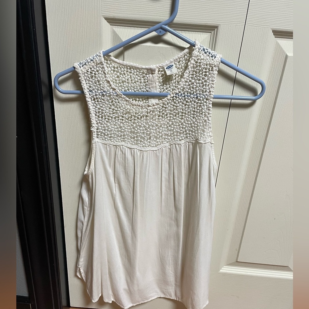Old Navy White Tank